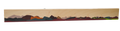 Kunstdruck auf Holz Panorama Vektor Ostallgäu 2, braun, Birkenholz Format: 640 x 65 mm 6 mm oder 9 mm dick Querformat (Kopie)