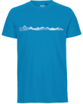 designladen T Shirt 01 sapphire, Männer, Motiv OAL Vektor blau, Bio Baumwolle, Faire Trade