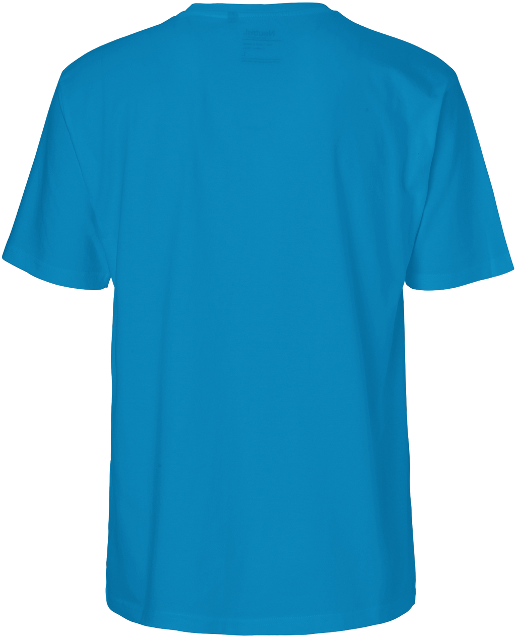 designladen T Shirt 01 sapphire, Männer, Motiv OAL Vektor blau, Bio Baumwolle, Faire Trade