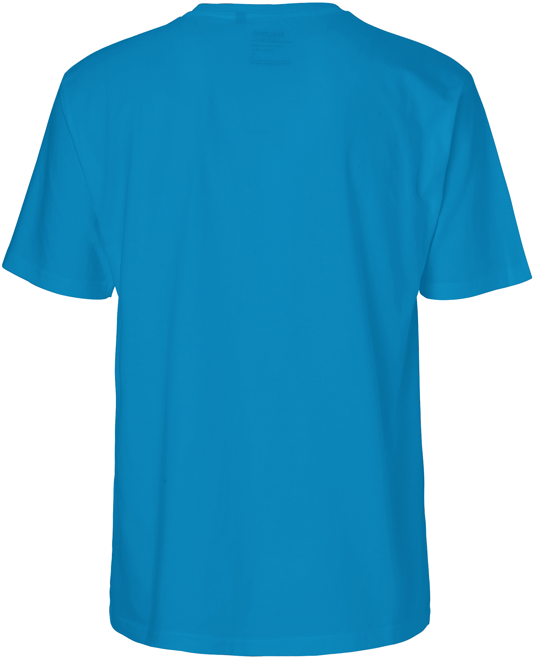 designladen T Shirt 04 sapphire, Männer, Bergmotiv Höfats Allgäuer Berge, Bio Baumwolle, Faire Trade