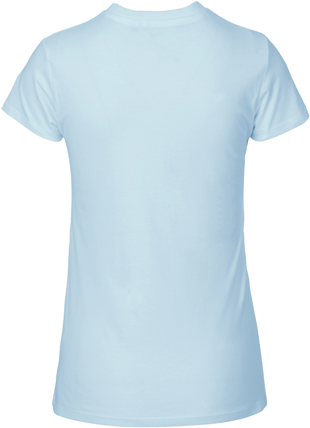 designladen T Shirt 01 light blue, Frauen, Motiv OAL Vektor blau, Bio Baumwolle, Faire Trade