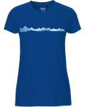 designladen T Shirt 01 royal, Frauen, Motiv OAL Vektor blau, Bio Baumwolle, Faire Trade