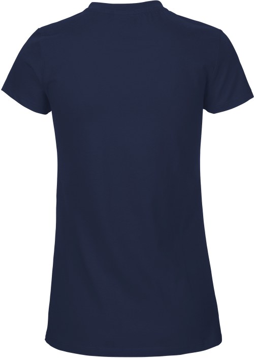 designladen T Shirt 01 navy, Frauen, Motiv OAL Vektor blau, Bio Baumwolle, Faire Trade
