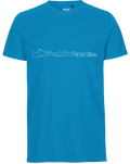 designladen T Shirt 02 saphire, Männer, Motiv OAL Vektor weiß,Bio Baumwolle, Faire Trade