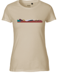 designladen T Shirt 03 sand, Frauen,  Motiv OAL Vektor Braun, Bio Baumwolle, Faire Trade