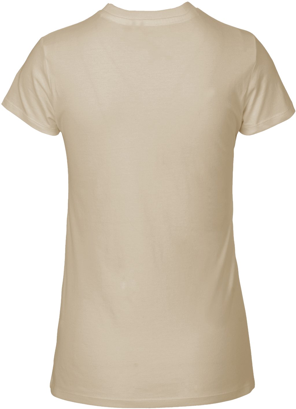 designladen T Shirt 03 sand, Frauen,  Motiv OAL Vektor Braun, Bio Baumwolle, Faire Trade