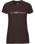 designladen T Shirt 03 brown, Frauen, Motiv OAL Vektor Braun, Bio Baumwolle, Faire Trade